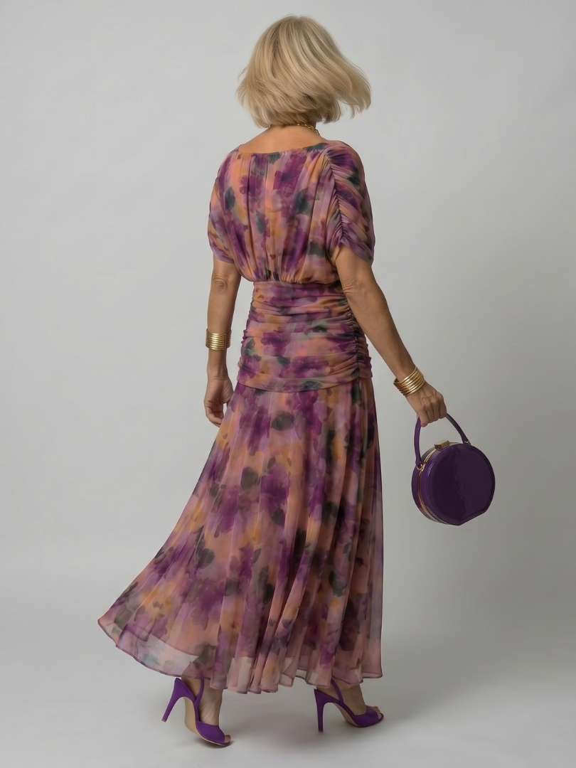 Calen™ | Off Shoulder Flow Midi Dress