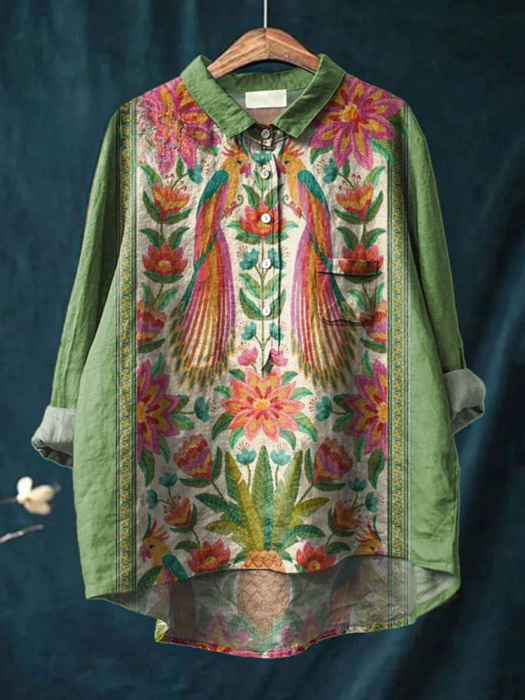 Tropical Peacock Shirt