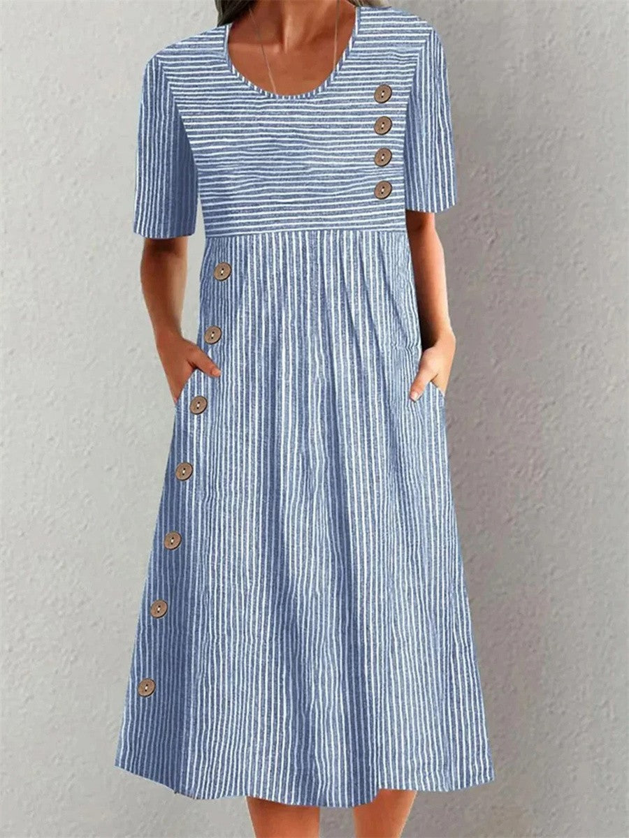 Lunara | Striped Confidence Dress