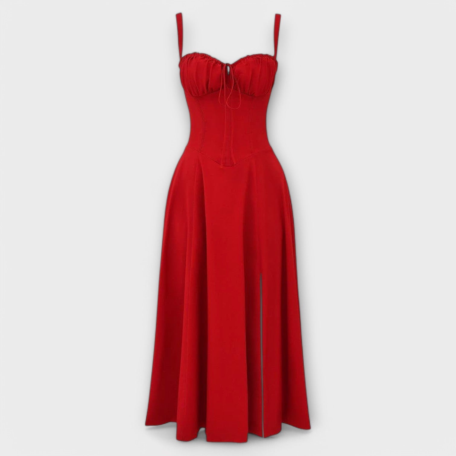 Midi corset dress for party wear
